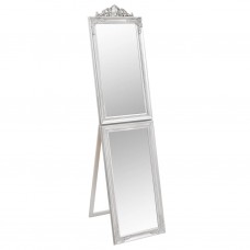 Grīdas spogulis, 40x160 cm, sudraba krāsā