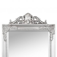 Grīdas spogulis, 45x180 cm, sudraba krāsā