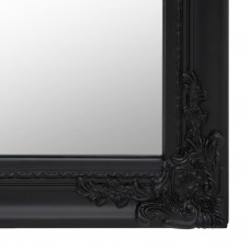 Grīdas spogulis, 50x200 cm, melns