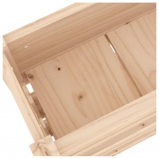Puķu kaste, 112x25x104,5 cm, priedes masīvkoks