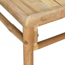 Dārza galds, 65x55x30 cm, bambuss