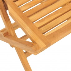 Saliekami dārza krēsli, 2 gab., 47x63x90 cm, masīvs tīkkoks