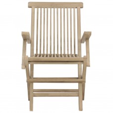 Saliekami dārza krēsli, 2 gab., 56x61x89 cm, masīvs tīkkoks