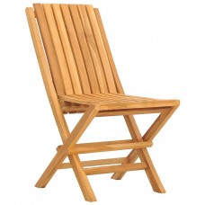 Saliekami dārza krēsli, 4 gab., 47x47x89 cm, masīvs tīkkoks