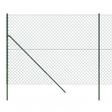 Stiepļu žogs, 2,2x10 m, zaļš