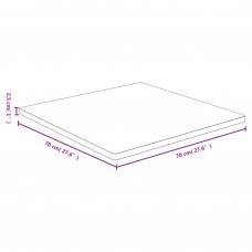 Galda virsma, 70x70x2,5 cm, bambuss