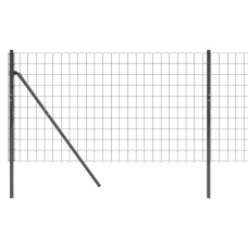 Stiepļu žogs, pelēks, 1,1x10 m, cinkots tērauds