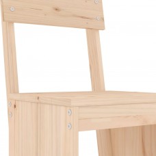Bāra krēsli, 2 gab., 40x48,5x115,5 cm, priedes masīvkoks