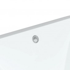 Vannasistabas izlietne, balta, 36,5x32x15,5 cm, taisnstūra
