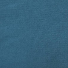 Grīdas dīvāngulta, zila, 122x204x55 cm, samts