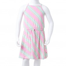 Bērnu kleita ar aukliņu, bez piedurknēm, rozā, 104