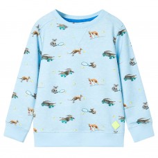 Bērnu džemperis, maigi zils, 116