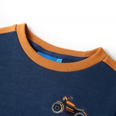 Bērnu džemperis, indigo zils, 92
