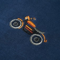 Bērnu džemperis, indigo zils, 116