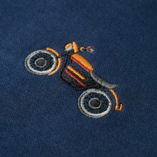 Bērnu džemperis, indigo zils, 140