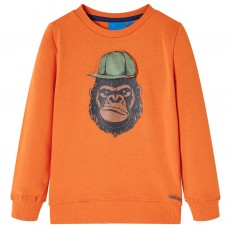 Bērnu džemperis, tumši oranžs, 104