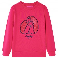 Bērnu džemperis, spilgti rozā, 104