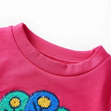 Bērnu džemperis, spilgti rozā, 116