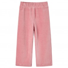 Bērnu bikses, gaiši rozā, velvets, 104