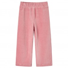 Bērnu bikses, gaiši rozā, velvets, 128