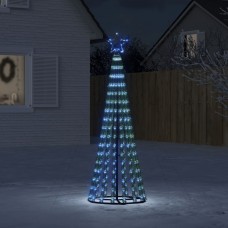Ziemassvētku eglītes dekorācija, 275 zilas led, 180 cm