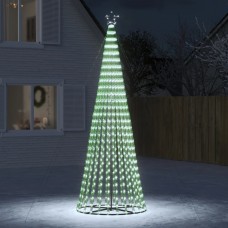 Ziemassvētku eglītes dekorācija, 688 led, vēsi baltas, 300 cm