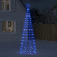 Ziemassvētku eglītes dekorācija, 570 led, zilas, 300 cm