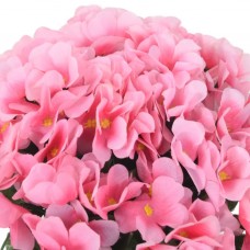 Mākslīgo ziedu vītnes, 3 gab., rozā, 85 cm
