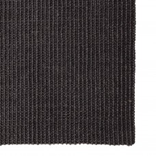 Nagu asināšanas paklājs, melns, 66x200 cm, sizals