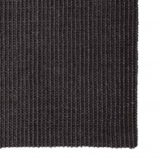 Nagu asināšanas paklājs, melns, 66x350 cm, sizals