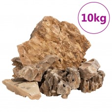 Pūķu akmeņi, 10 kg, brūni, 5-30 cm