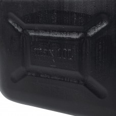 Degvielas kanna, elastīgs snīpis, 3 gb., melna, 10 l, plastmasa