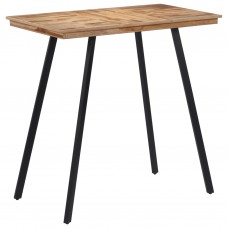 Bāra galds, 110x55x105 cm, masīvs tīkkoks