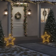 Ziemassvētku gaismas dekors, zvaigznes forma, 80 led, 60 cm