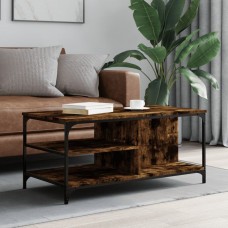 Kafijas galdiņš, ozola krāsa, 100x50x45 cm, inženierijas koks