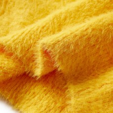 Bērnu džemperis, adīts, tumši dzeltenbrūns, 116