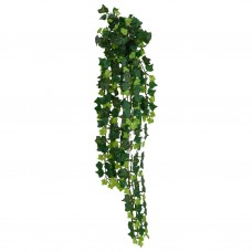 Mākslīgie augi, nokareni, 12 gab., 339 lapas, 90 cm, zaļi