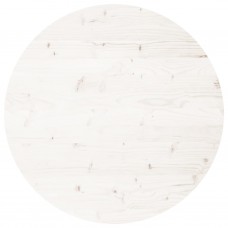 Galda virsma, balta, ø70x3 cm, apaļa, priedes masīvkoks