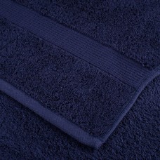 Dušas dvieļi, 10 gab., tumši zili, 70x140 cm, 100% kokvilna