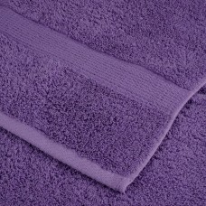 Dušas dvieļi, 10 gab., violeti, 70x140cm, 600gsm, 100% kokvilna