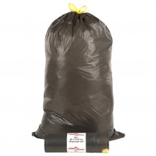 Atkritumu maisi ar aukliņām, 250 gab., melni, 60 l