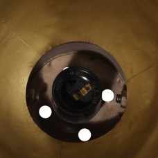 Sienas lampa 25 w, antīka misiņa krāsa, 50x50x25 cm, e27