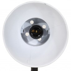 Galda lampa, 25 w, balta, 17x17x60 cm, e27