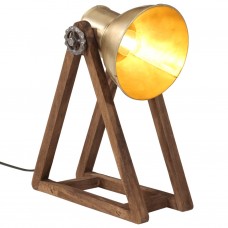 Galda lampa, 25 w, antīka misiņa krāsa, 30x17x40 cm, e27