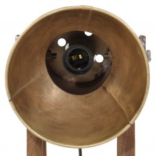 Galda lampa, 25 w, antīka misiņa krāsa, 30x17x40 cm, e27