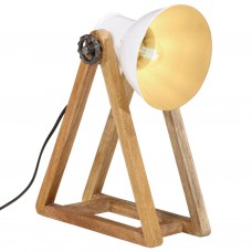 Galda lampa, 25 w, balta, 30x17x40 cm, e27