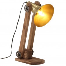 Galda lampa, 25 w, antīka misiņa krāsa, 23x13x52 cm, e27