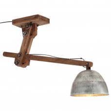 Sienas lampa 25 w, vintāžas, sudraba krāsa, 105x30x65-108cm e27