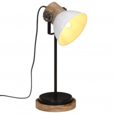 Galda lampa, 25 w, balta, 17x17x50 cm, e27