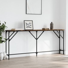 Konsoles galdiņš, ozolkoka, 180x23x75 cm, inženierijas koks
